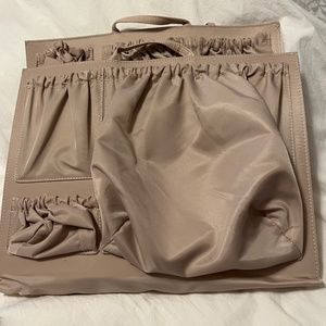 Removable organizer for tote bag/purse